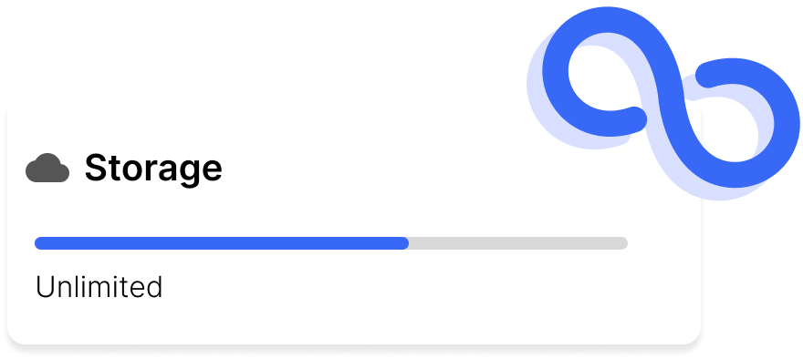 Unlimited storage for your notes